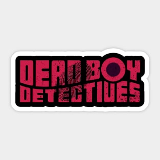 dead boy detectives Sticker